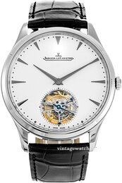 Jaeger LeCoultre Master Ultra Thin Tourbillon White Gold 1323420